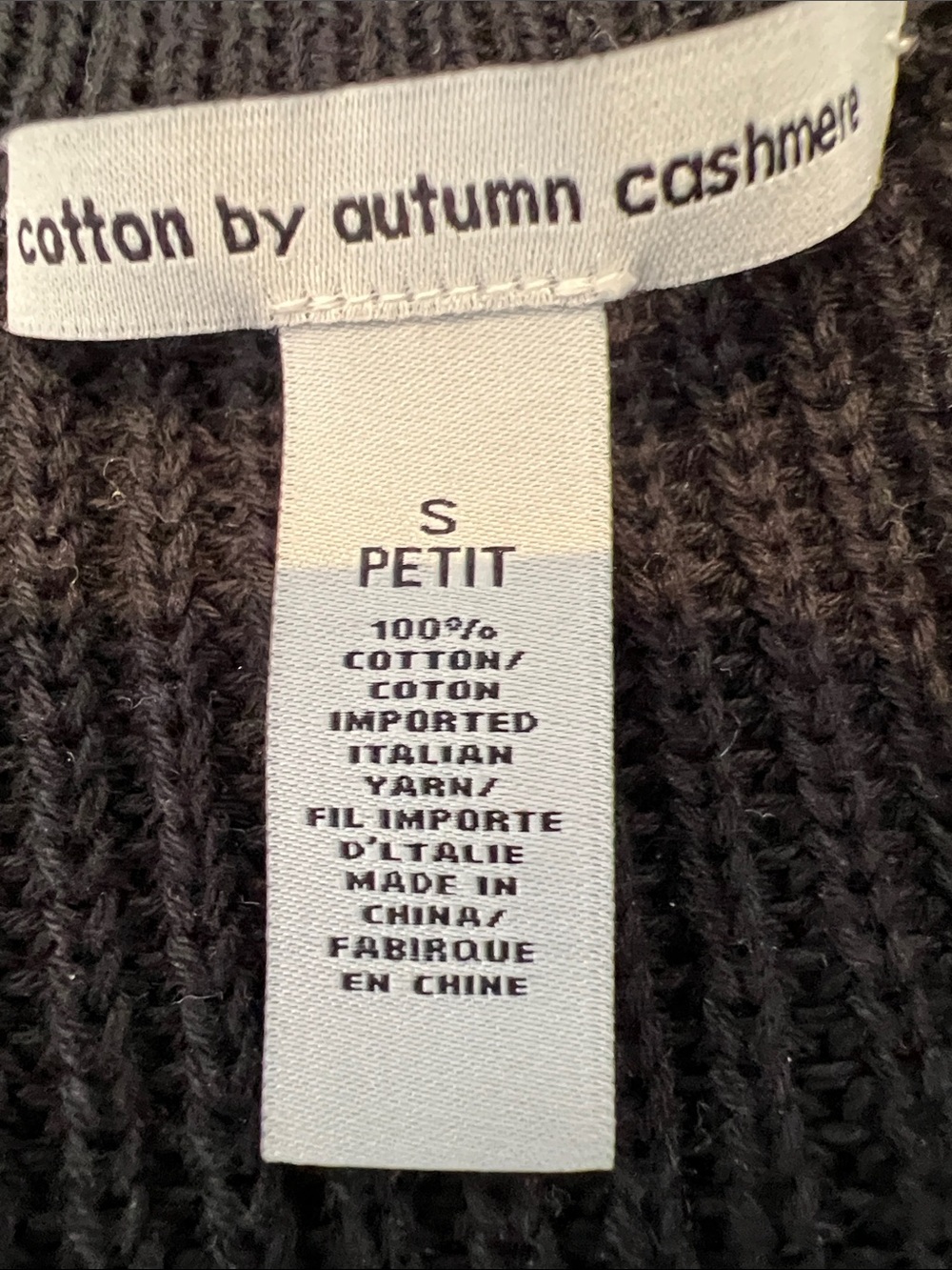 Cotton vest by autumn cashmere S - Picture 5 of 5